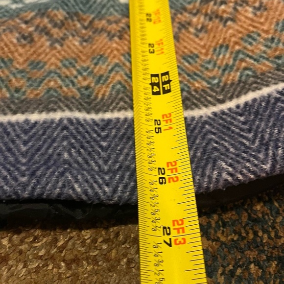 967-Multicolor striped vest with button front closure and 2 pockets #indie - Picture 5 of 6